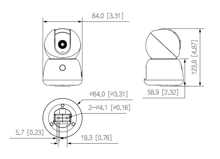 H5B dimensioni