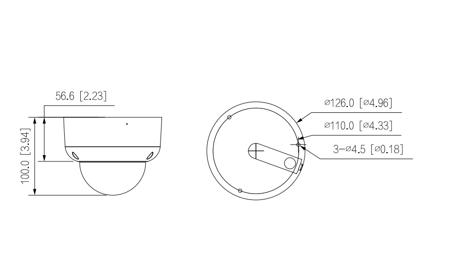 HAC-HDBW1200RA-Z-S6 dimensions