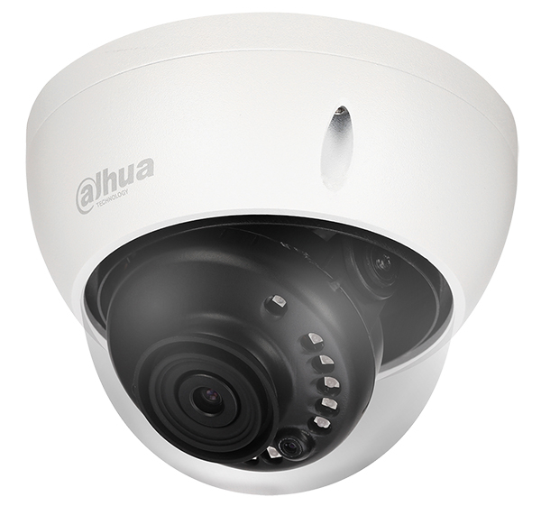 Telecamera Dome con risoluzione 5MP e ottica fissa 2.8mm. IP67, 120dB WDR, IK10, Audio