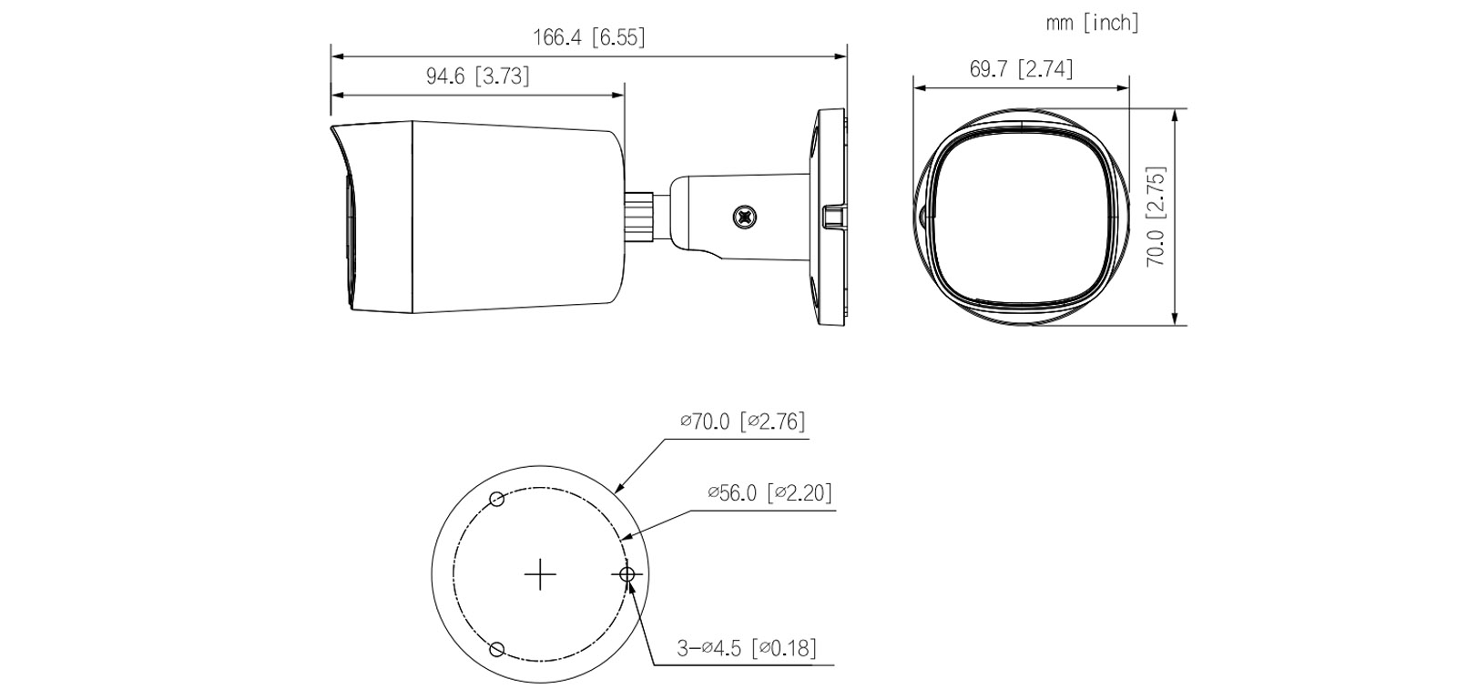 HAC-HFW1500RM-IL-A-S3 dimensioni