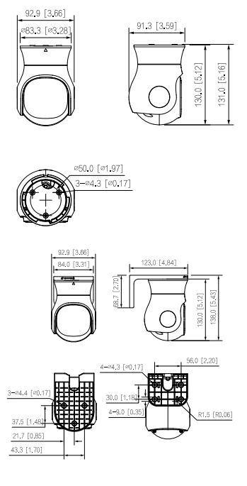HAC-PT1500A-IL-A-S2 dimensioni