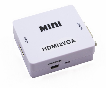 Convertisseur signal vidéo de HDMI à VGA - Setik