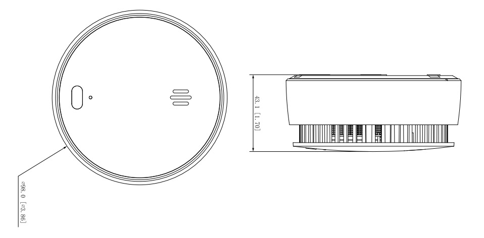Dimensions du HY-SA30A-R8