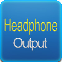 Headphones output