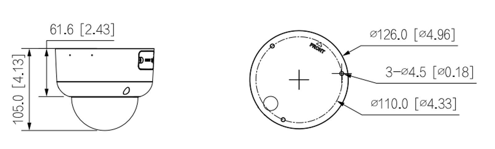 Taille IPC-HDBW5859R1-ZE-PV-PRO