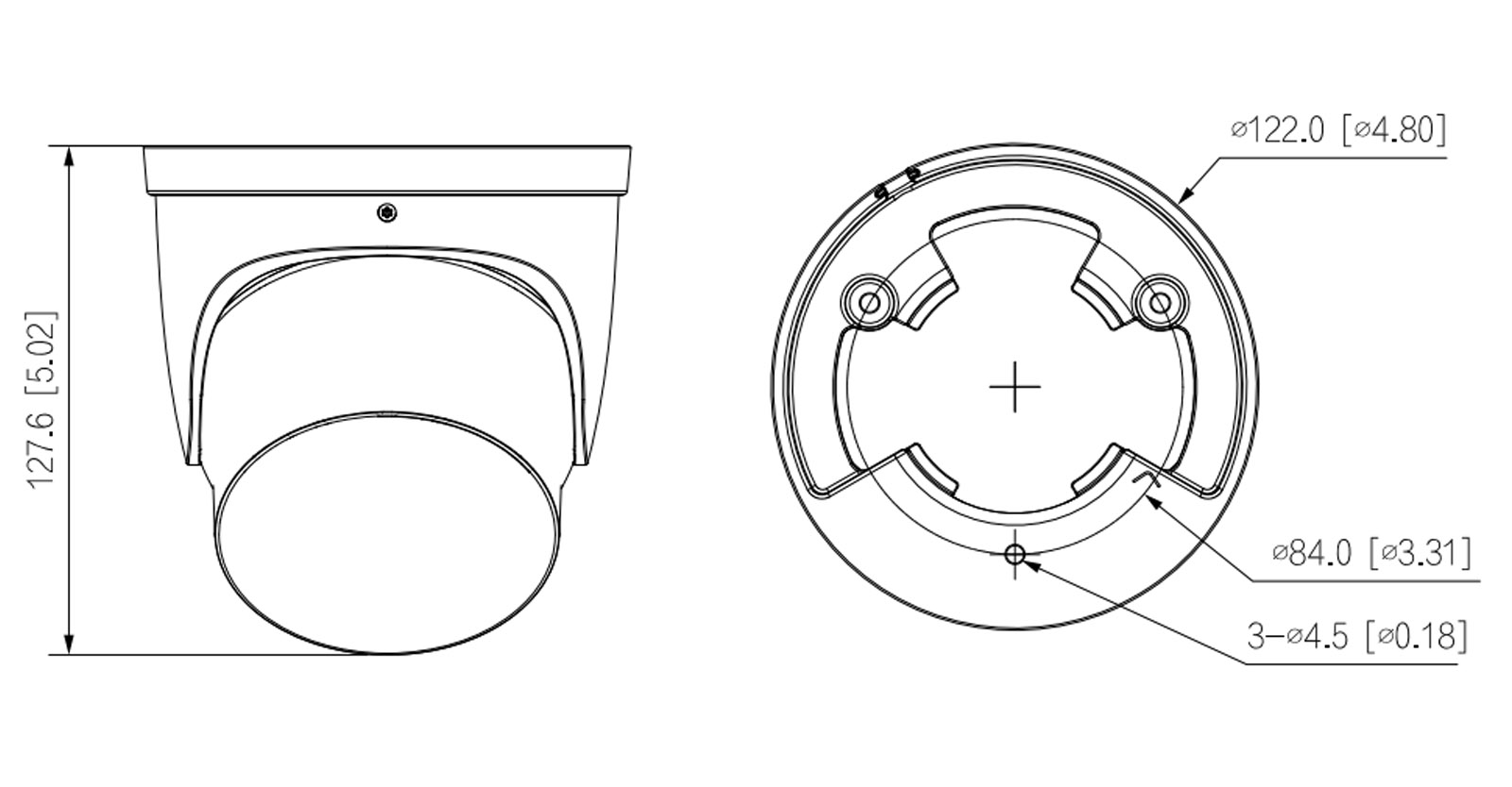 IPC-HDW3449H-ZAS-PV-S5-B dimensions