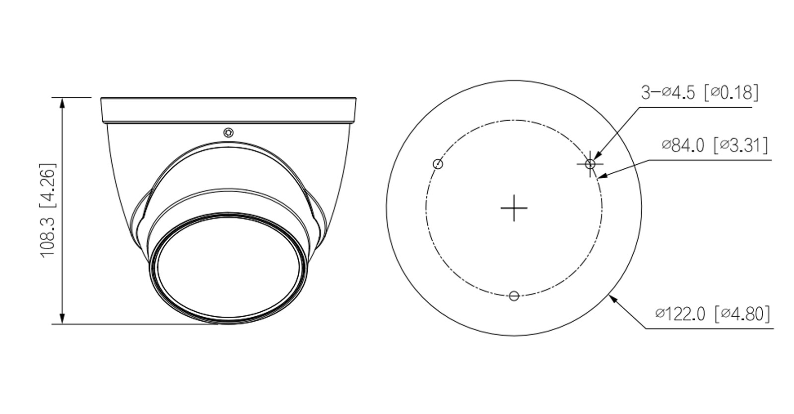 IPC-HDW3649T-ZS-IL dimensions