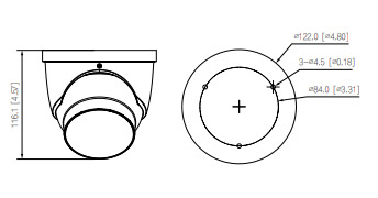 IPC-HDW3849H-AS-PV-PRO dimensions