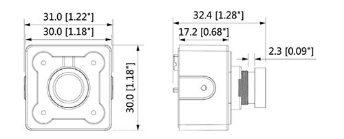 Schema dimensioni IPC-HUM8231-L5