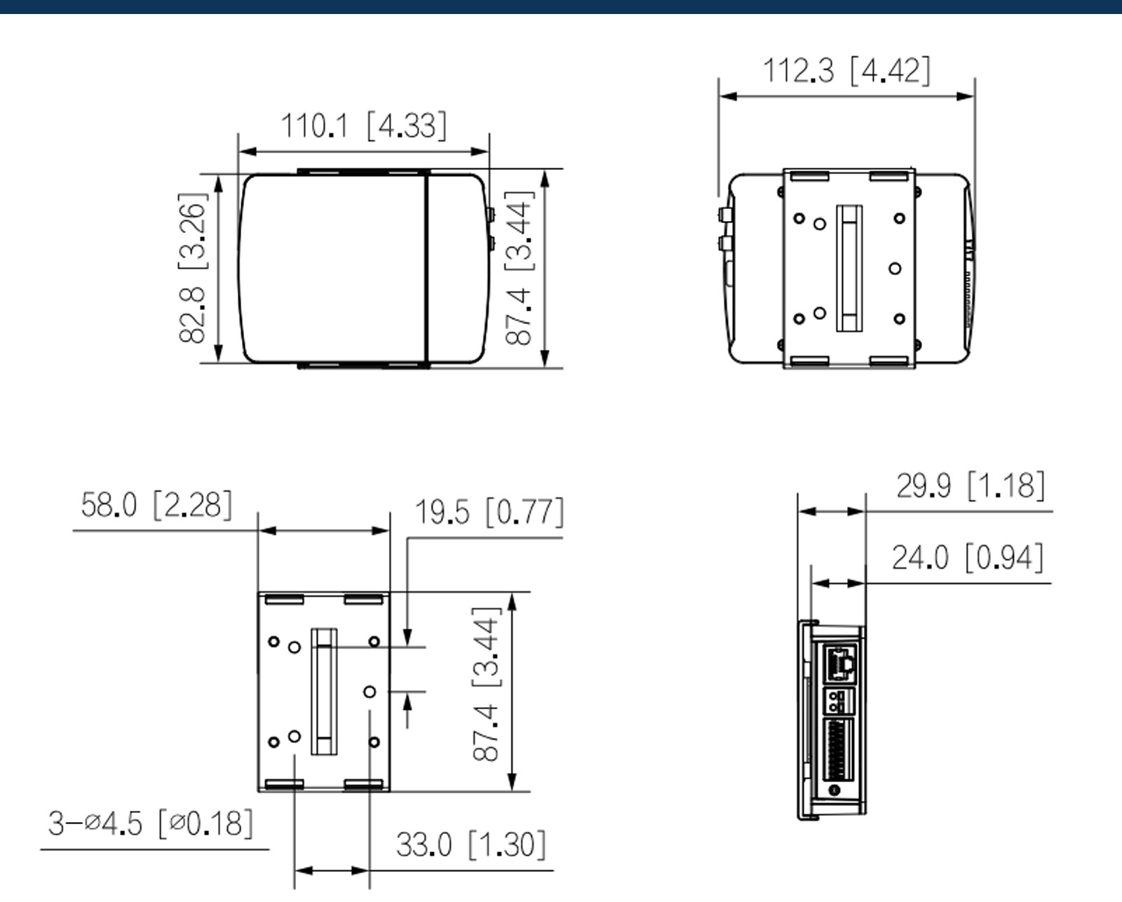 IPC-HUM8441E-E1 dimensions