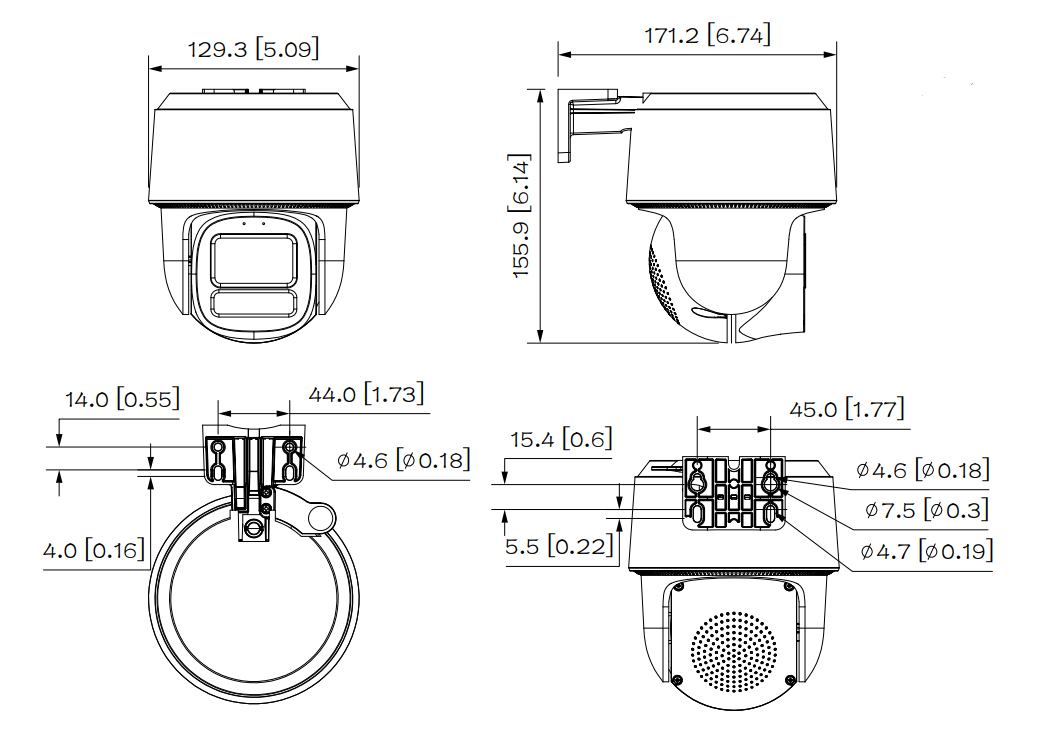 IPC-PT2849C1-S-PV-PRO dimensioni