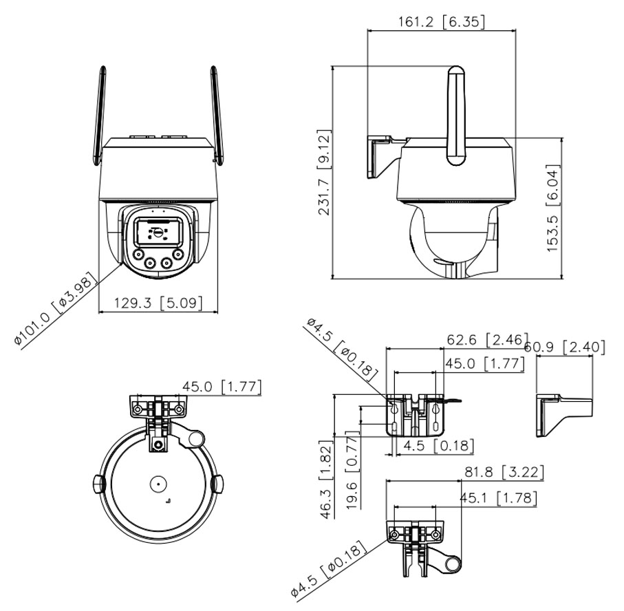 IPC-PT2849DC1-SW-PV dimensions