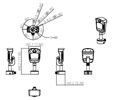 Détail de la caméra - ITC237-PW1B-IRZ ITC431-SU1F-GFIR dimensioni.jpg