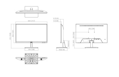 Dimensions du LM24-L200N