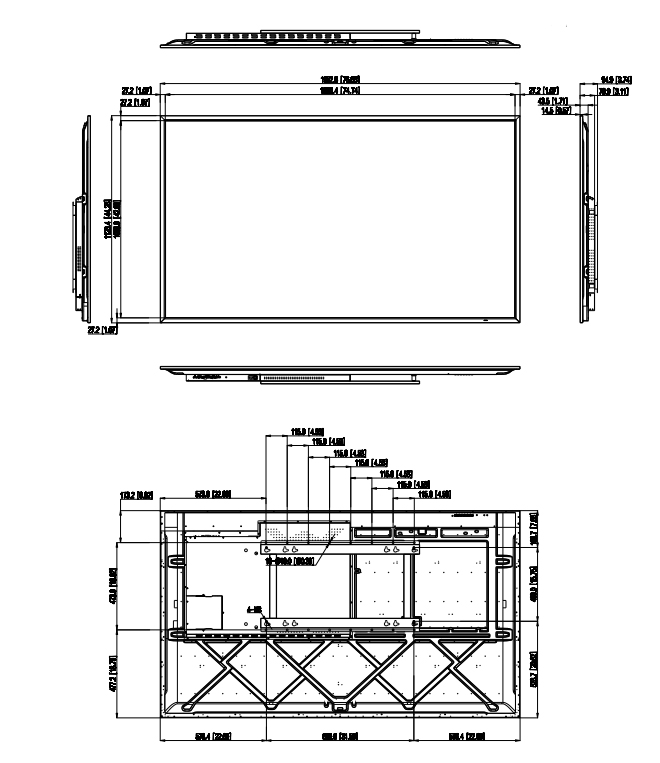 LM86-S400 dimensions