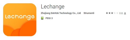 Application Lechange Cloud P2P