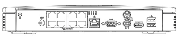 Dimensioni - NVR4108-8P-4KS2 Schema dimensioni NVR4108-8P-4KS2