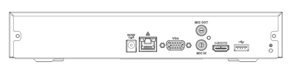 Dimensions - NVR4108HS-4KS2 Schema dimensioni NVR4108HS-4KS2