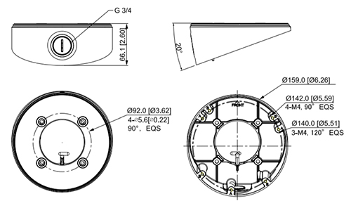 Schema dimensioni PFA133-E
