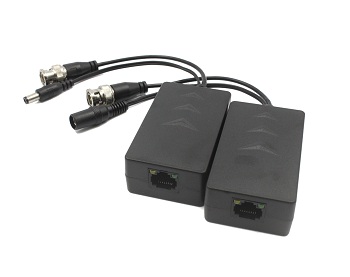 Coppia di video balun professionali. HDCVI Video+ Alimentazione