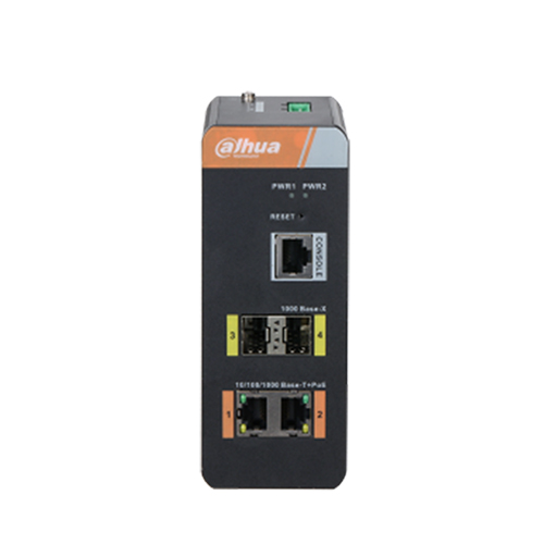 Switch di rete 2 porte POE + 2 FIBRA - Dahua