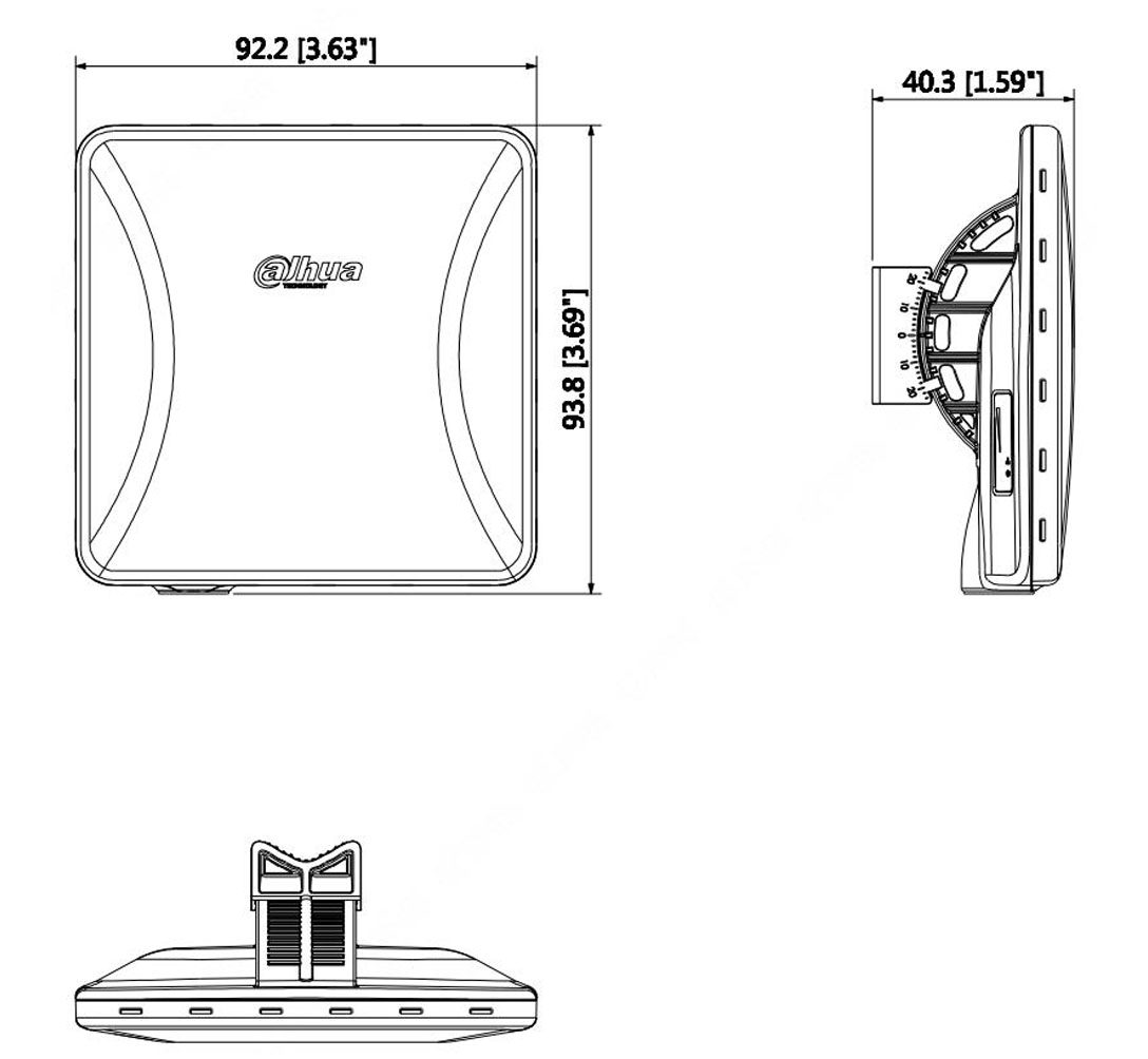 PFWB5-10ac dimensions
