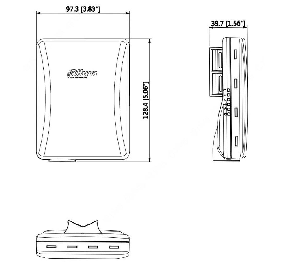 PFWB5-30ac dimensions