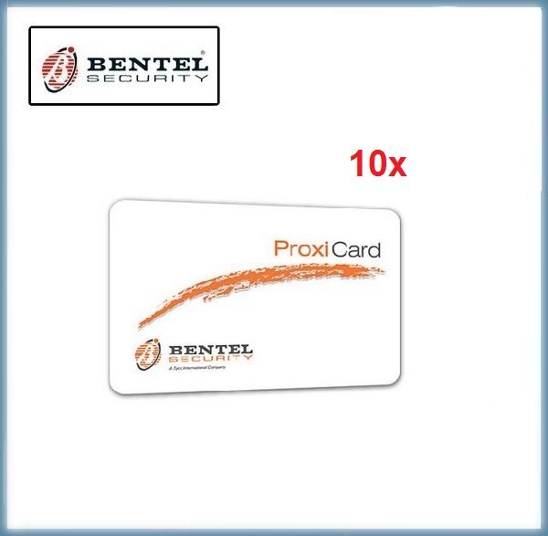 Contactless proximity card compatible with PROXI reader. Bentel Security