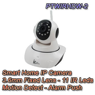 Smart Home Camera - PTWIRHDW-2 Telecamera Wireless IP Smart Home