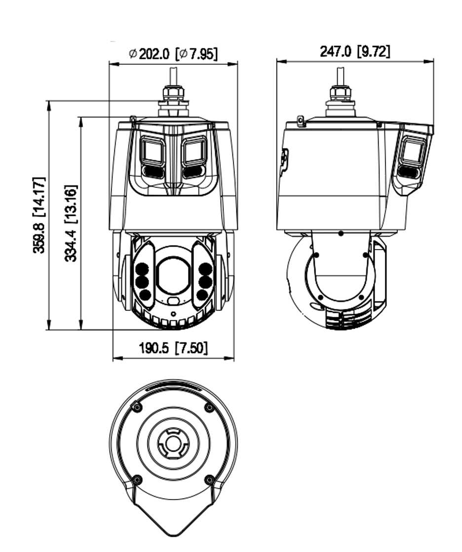 SDT6E432-8P-MB-A-PV1 dimensioni