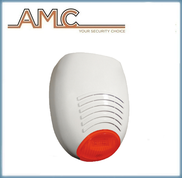 Sirena autoalimentata con lampeggiatore arancio