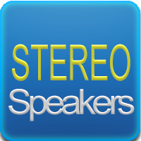 2 stereo speakers 1W