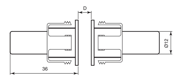 Table Dimensions Microcontact intégrable CSA 423TF