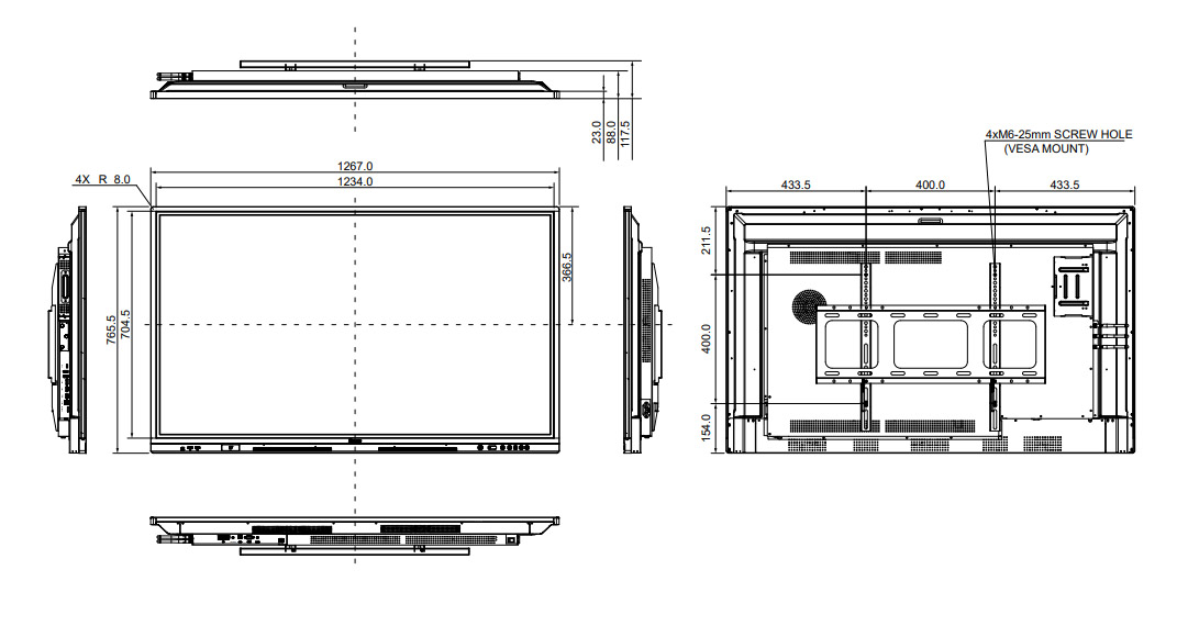TE5513A-B1AG dimensioni