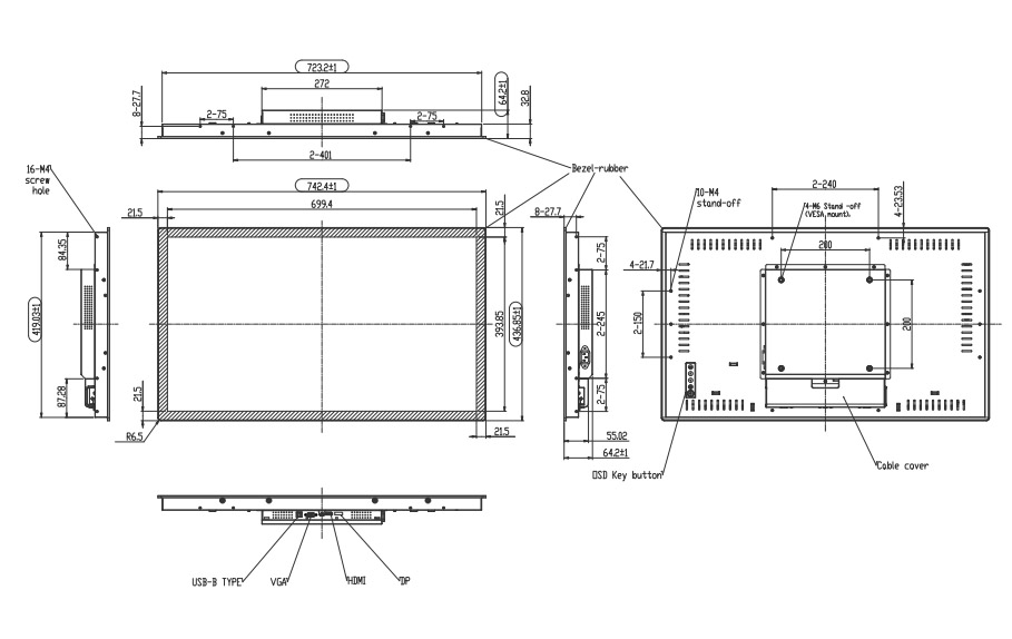 TF3215MC-B2AG dimensioni