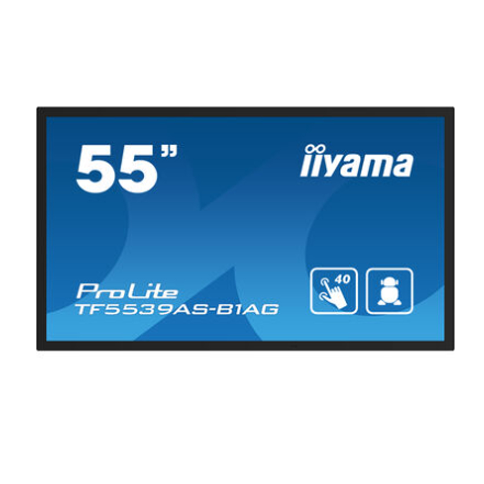 55 Zoll 40-Punkt-Touchscreen-Monitor Iiyama IPS LED 4K UHD
