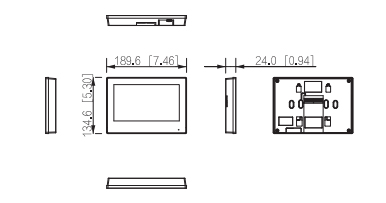 VTH2123GW-W-S2 dimensions