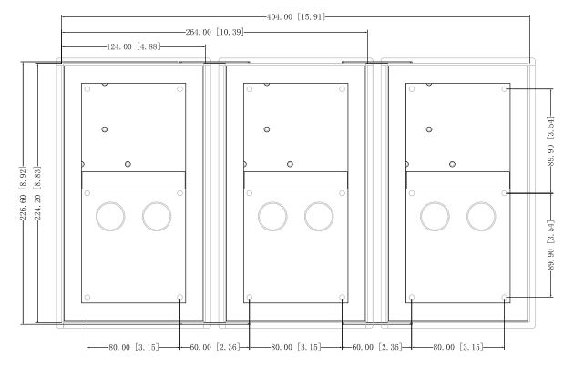 Dimensions du Vtm127