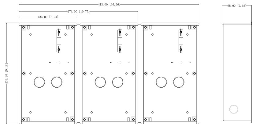 Dimensions du Vtm127