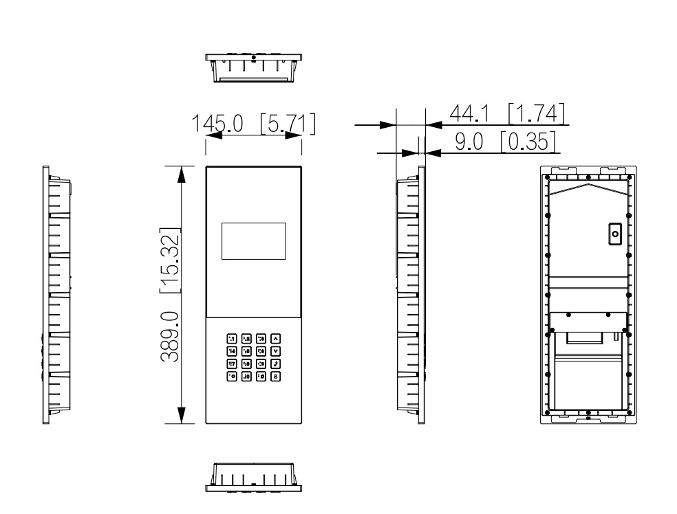 VTO6531F-S2 dimensions