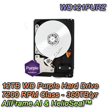 Hard Disk Purple WD121PURZ