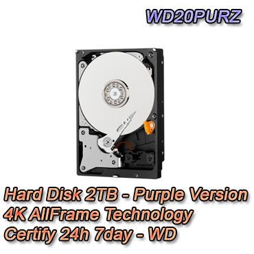 Hard Disk Purple WD20PUZX