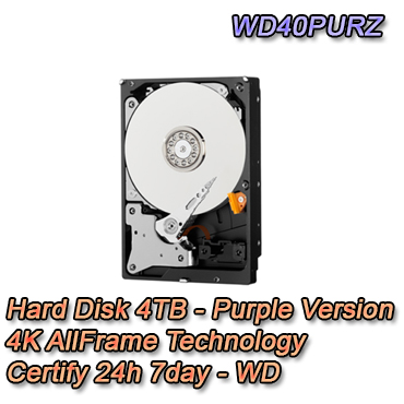 Hard Disk Purple WD40PUZX