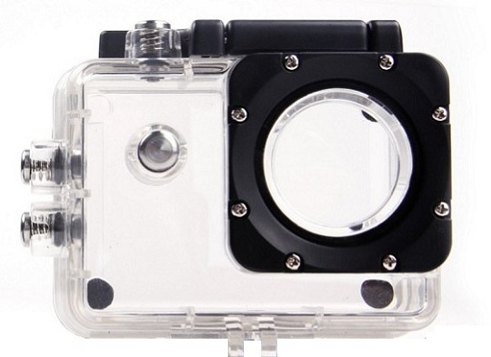 Wasserdichtes Gehäuse Waterproof Housing per telecamera sportiva