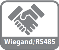 Control via RS485 or Wiegand