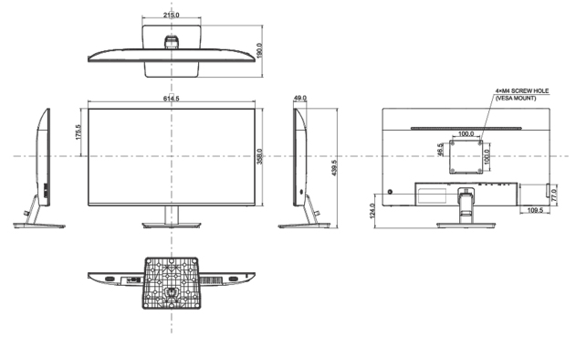 XU2792UHSU-B6 dimensions