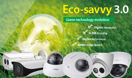 Nuova serie di telecamere Eco-Savvy