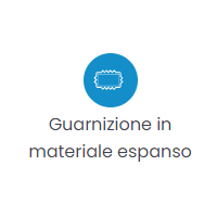 guarnizione in materiale espanso